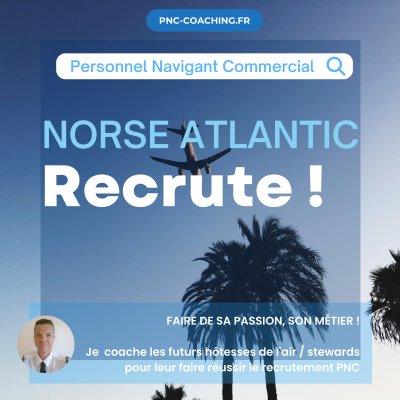 recrutement pnc norse atlantic airways