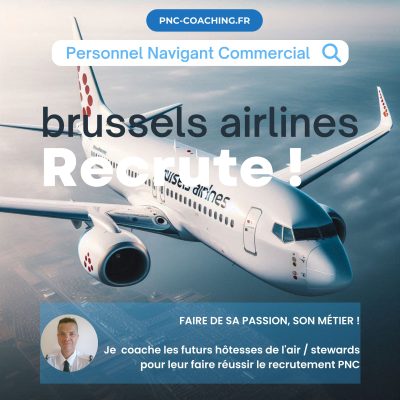 Devenez PNC chez Brussels Airlines (avec ou sans CCA)