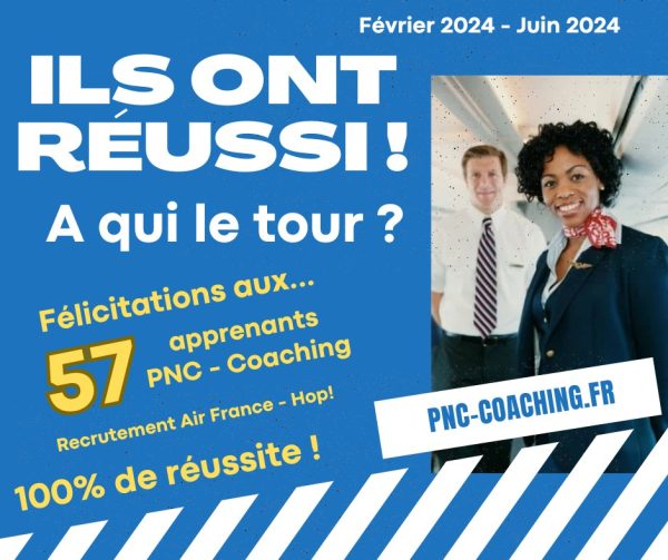 Réussir le recrutement PNC Air France