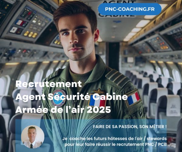 Devenir Agent Sécurité Cabine (ASC) dans l'Armée de l'Air