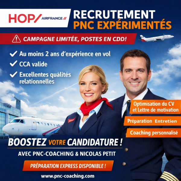 Recrutement PNC HOP! 2026