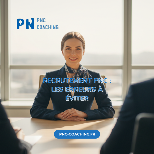 Recrutement PNC : les erreurs à éviter - pnc coaching